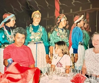 Berber dancers in a show